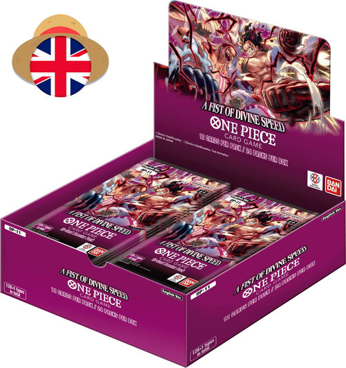 (RESERVA) One Piece TCG - OP-11 A FIST OF DIVINE SPEED  (24 SOBRES)
