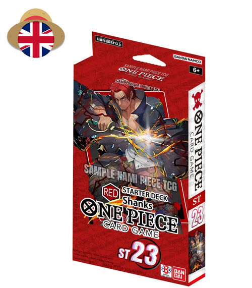 One Piece TCG - ST23 STARTER DECK SHANKS - RED