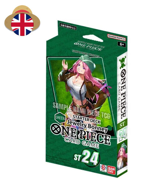 One Piece TCG - ST24 STARTER DECK JEWELRY BONNEY - GREEN